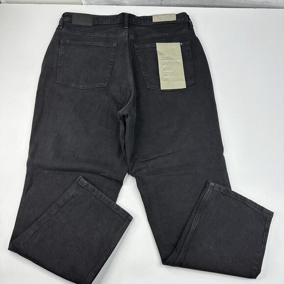 Everlane Women's NWT Black The Curvy Cheeky Hi-Rise Minimalist Jean W34/L28 - Picture 5 of 14